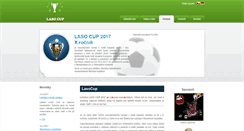 Desktop Screenshot of lasocup.cz